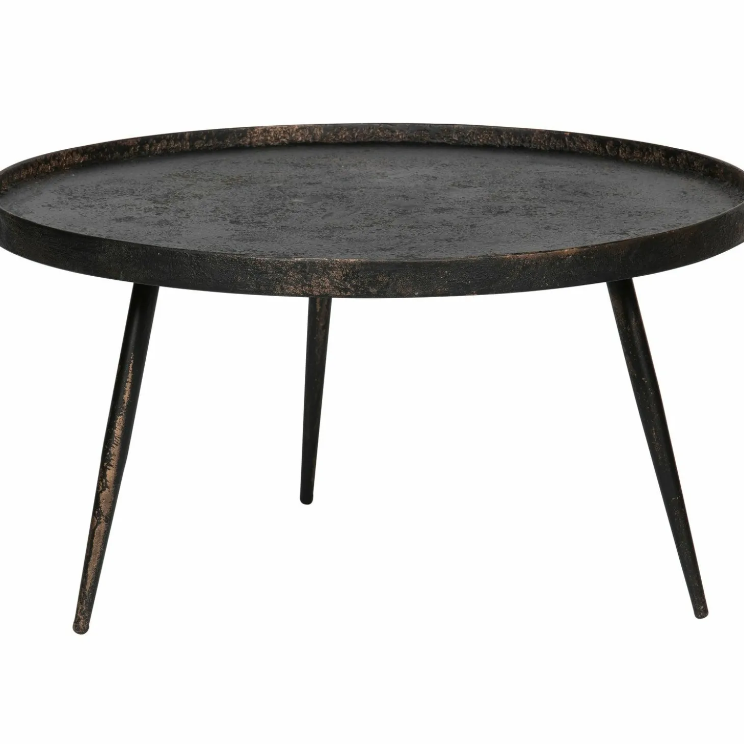 Ronde Bijzettafel Bounds 76cm - Zwart - Loft24.nl