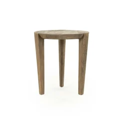 Ronde Bijzettafel Davina Mangohout 40cm - Loft24.nl