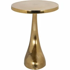 Ronde Bijzettafel Dolphin Ø45 cm - Goud - Loft24.nl