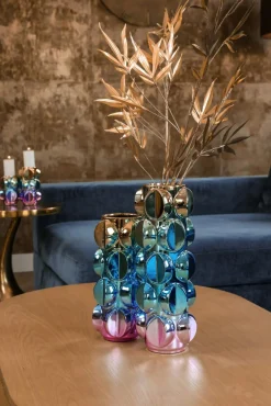 Ronde Bijzettafel Dolphin Ø45 cm - Goud - Loft24.nl