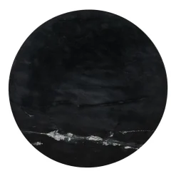 Ronde Bijzettafel Ironville Marmer Ø50 cm - Goud - Loft24.nl