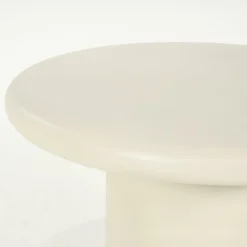 Ronde Bijzettafel Jade Magnesium oxide - 66 cm - Loft24.nl