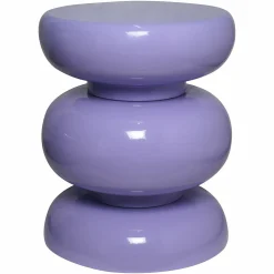 Ronde Bijzettafel Jari Ø35 cm - Paars - Loft24.nl