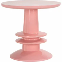 Ronde Bijzettafel Josy Ø42 cm - Roze - Loft24.nl