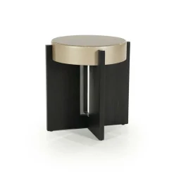 Ronde Bijzettafel Juliet 40cm - Beige - Loft24.nl