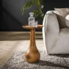 Ronde Bijzettafel Kiara Acaciahout - 35cm - Loft24.nl