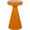 Ronde Bijzettafel Kimble 53 cm hoog - Oranje - Loft24.nl
