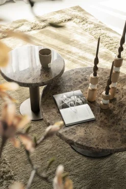 Ronde Bijzettafel Luigi Marmer 45cm - Loft24.nl