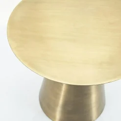 Ronde Bijzettafel Mastic - goud - Loft24.nl