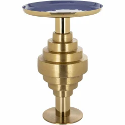 Ronde Bijzettafel Renao Ø40 cm - Goud - Loft24.nl