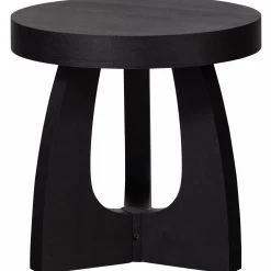 Ronde Bijzettafel Tala 45cm Zwart - Loft24.nl