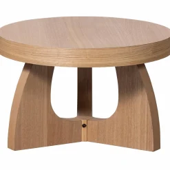 Ronde Bijzettafel Tala 55cm Naturel - Loft24.nl