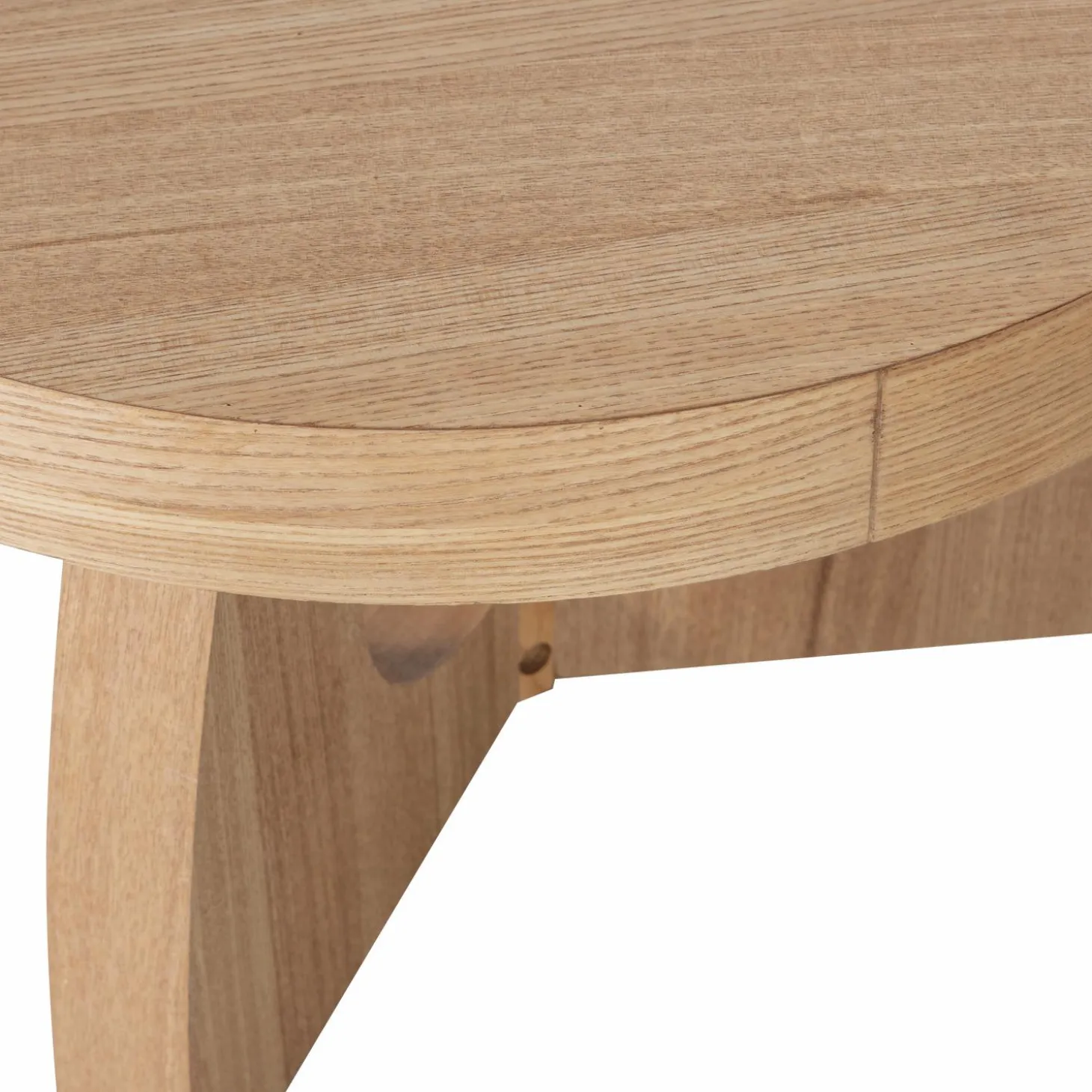 Ronde Bijzettafel Tala 55cm Naturel - Loft24.nl