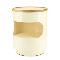 Ronde Bijzettafel Tondo 37cm - Beige - Loft24.nl