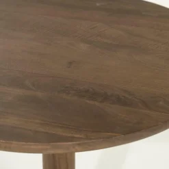Ronde Bistrotafel Florent Mangohout 70cm - Lichtbruin - Loft24.nl