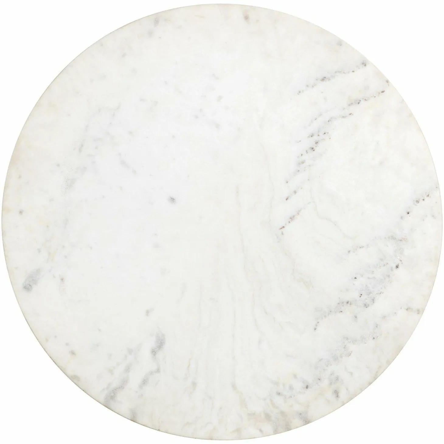 Ronde Bistrotafel Jagger Marmer Ø76 cm - Wit - Loft24.nl