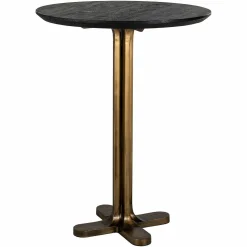 Ronde Bistrotafel Revelin Ø80 cm - Mangohout - Loft24.nl