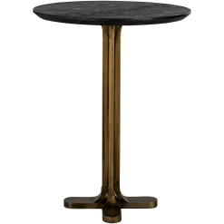 Ronde Bistrotafel Revelin Ø80 cm - Mangohout - Loft24.nl