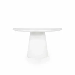 Ronde Eettafel Elin 130cm - Wit - Loft24.nl