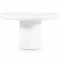 Ronde Eettafel Frost 130cm - Wit - Loft24.nl