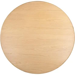 Ronde Eettafel Oakley Eiken Ø140 cm - Naturel - Loft24.nl