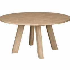 Ronde Eettafel Rhonda Eikenhout - 150 cm - Loft24.nl