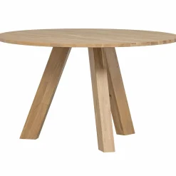 Ronde Eettafel Rhonda Eikenhout - 130 cm - Loft24.nl