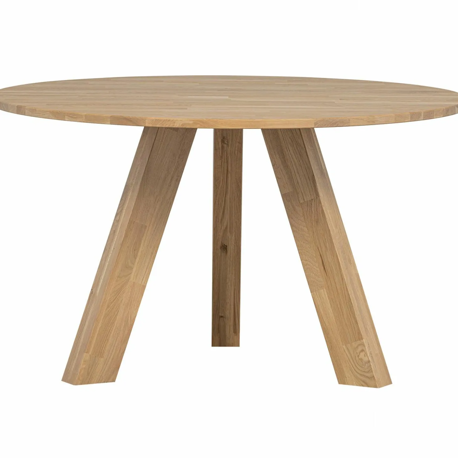 Ronde Eettafel Rhonda Eikenhout - 130 cm - Loft24.nl