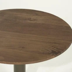 Ronde Salontafel Esila Mangohout 50cm - Loft24.nl