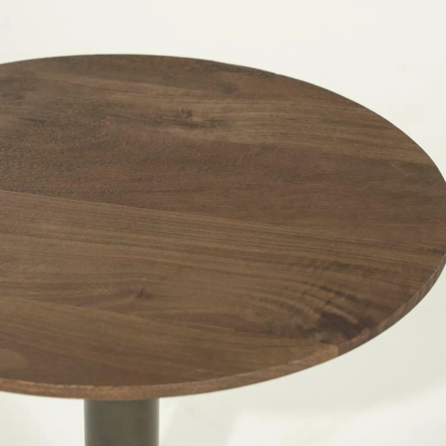Ronde Salontafel Esila Mangohout 50cm - Loft24.nl