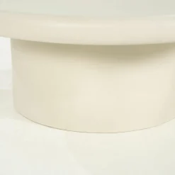 Ronde Salontafel Jade Magnesium oxide 80cm - Loft24.nl