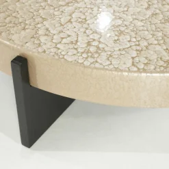 Ronde Salontafel Juliet 110cm - Beige - Loft24.nl