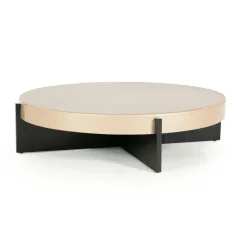 Ronde Salontafel Juliet 110cm - Beige - Loft24.nl