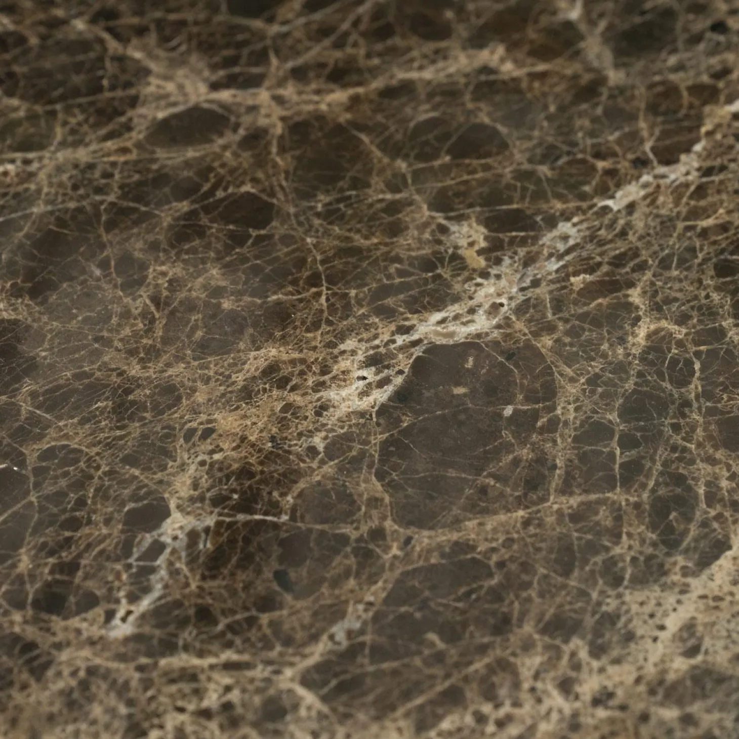 Ronde Salontafel Lando Marmer en mangohout - 60 cm - Loft24.nl