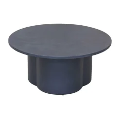 Ronde Salontafel Palazzo 90 cm - Zwart - Loft24.nl