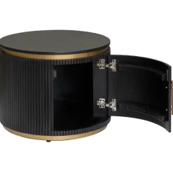 Ronde Salontafel Rivello Mangohout 60 cm - Loft24.nl