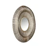 Ronde Spiegel Aliza kleur Brushed Gold - Loft24.nl