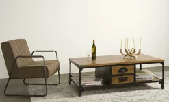 Salontafel Basto 135 x 75 cm Mangohout - Loft24.nl