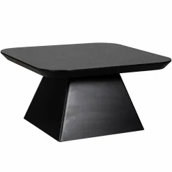 Salontafel Bonvoy Eiken 70 x 70 cm -Zwart - Loft24.nl