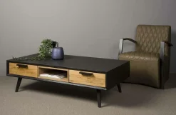 Salontafel Bresso Eiken 140x70 cm - Loft24.nl