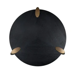 Salontafel Brody Ø117 cm - Zwart - Loft24.nl