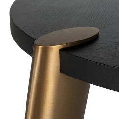 Salontafel Brody Ø117 cm - Zwart - Loft24.nl