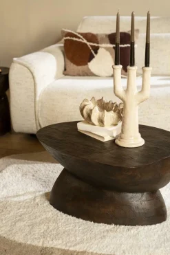 Salontafel Cobble Hout - Bruin - Loft24.nl