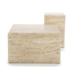 Salontafel Donta - Travertin - Loft24.nl