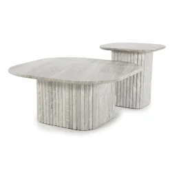 Salontafel Dorique Marmer - 80 x 80cm - Loft24.nl