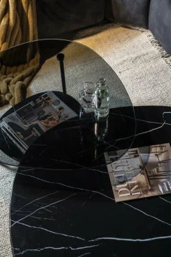 Salontafel Dylan Marmer - Zwart (showroom model) - Loft24.nl