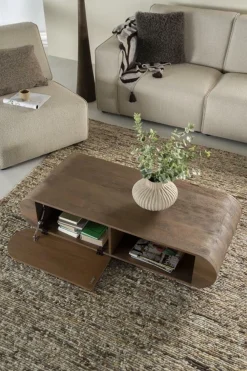 Salontafel King Mangohout 130 x 60cm - Loft24.nl