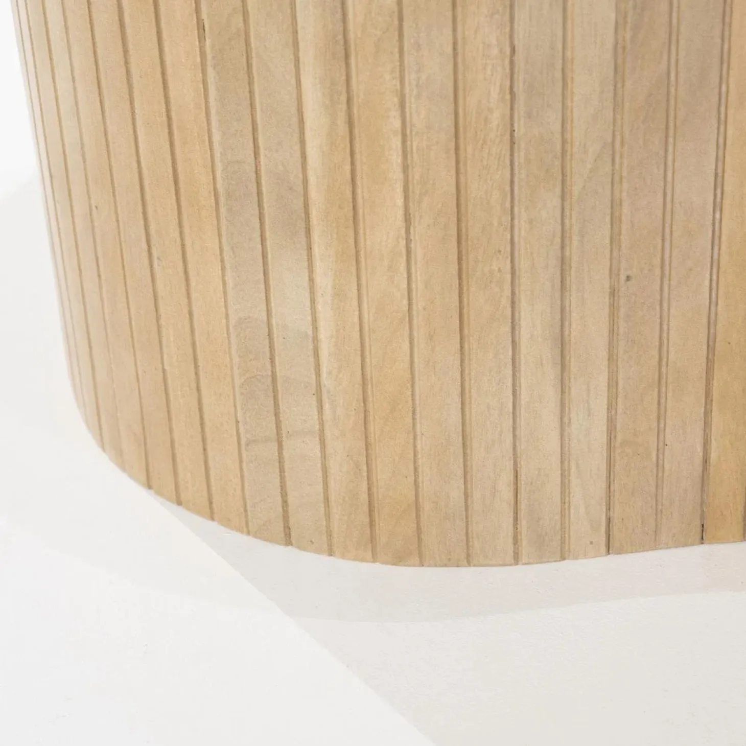 Salontafel Kira Large Mangohout en Marmer - Loft24.nl