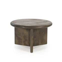 Salontafel Leoti Mangohout - Bruin 60cm - Loft24.nl