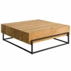 Salontafel Massa Teak 108 x 108 cm - Loft24.nl